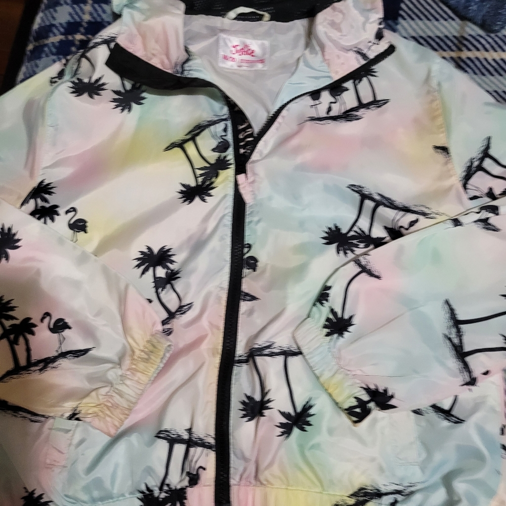 Girls Justice windbreaker